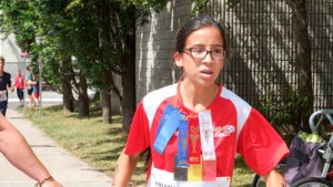 Sabrina triathlon ados 2016